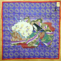 人気アイテム◆高品質日本製 ハンカチ【源氏物語】彩美の季◆未使用新品