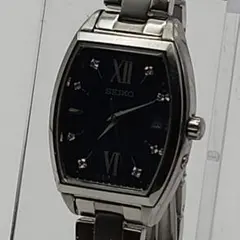 限定】SEIKO LUKIA SSQV083 チタン ブラック ダイヤ - メルカリ