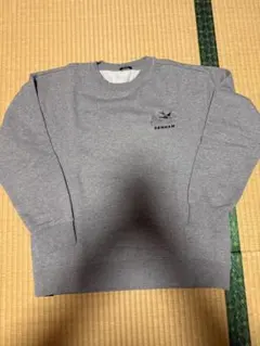 DENHAM グレー スウェット トレーナー　Lサイズ