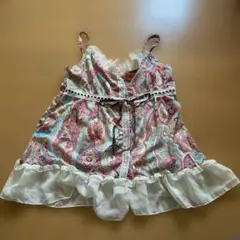 ペイズリー柄キャミソール