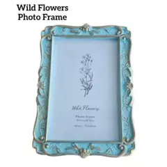 ★フォトフレーム ワイルドフラワー ポストカードサイズ photo frame★