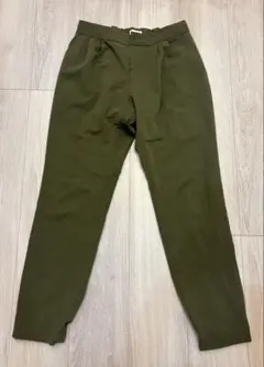 indexオフィスカジュアル　パンツ カーキ サイズLのサムネイル