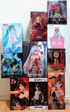 最新プライズフィギュア 12体まとめ売り ハンター 鬼滅 フリーレン まどマギ 最新プライズフィギュア 12体まとめ売り ハンター 鬼滅 フリーレン ま