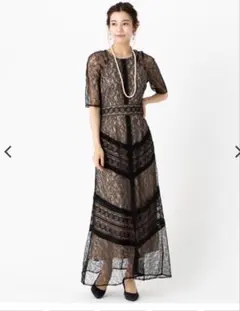 新品　ラグナムーン　レースロングワンピース