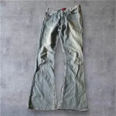 00s archive 日本　EDWIN フレアデニム　平成ギャルギミックy2k