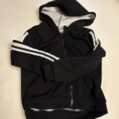 SHEIN ブラックパーカー 11Y シーン