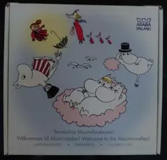 未使用品 ARABIA ムーミンチルドレンセット マグカップ、ティッシュセット