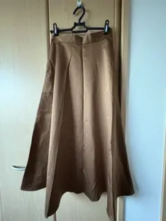 MOUSSY ブラウン ロングスカート