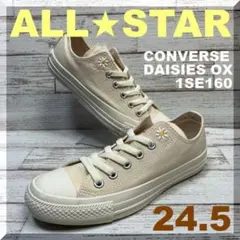 24.5ｃｍ　コンバース　オールスター　デイジーズ　ＯＸ 花の刺繍が可愛いモデル