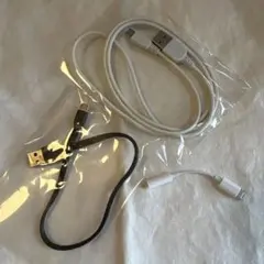 USB-A to Micro USBケーブル 他3本セット