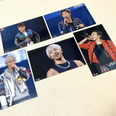 BIGBANG ファンクラブ特典　サイン入りバースデーカード5枚セット