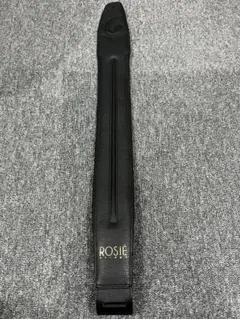 ROSIE ギター・ベースストラップ 黒　レザー