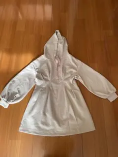 one way タック入りダンボールパーカーワンピース