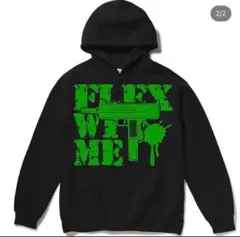 Flexwitmeパーカー　グリーン 2026年最新】flexwitme パーカーの人気アイテム - メルカリ