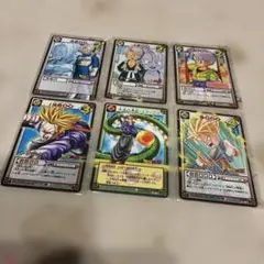 ドラゴンボールZ トランクスカード 6枚セット