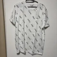 Calvin Klein Tシャツ 総柄 ホワイト Mサイズのサムネイル