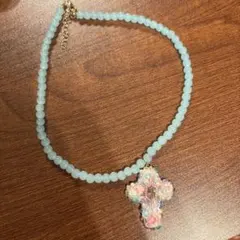 Angelic Pretty Milky Cross ネックレス サックス - メルカリ