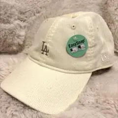 新品未使用【別注】＜NEW ERA＞スエードライク ロゴ キャップ