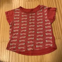 サイズ80 リサラーソン　レッド　猫　Tシャツ