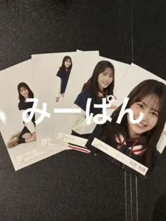 向井純葉 櫻坂46 スタジャンコーデ 生写真 4種コンプ