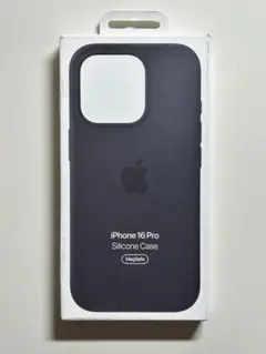 【新品】純正 iPhone 16 Pro シリコンケース・ブラック②