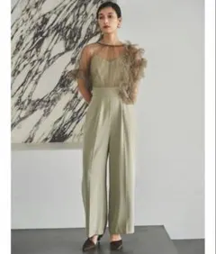 【LAGUNAMOON】 LADYチュールドッキングコン ビネゾン　ミントS