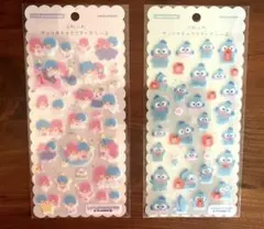 【国内正規品】ふわふわサンリオキャラクターズしーる　キキララ　ハンギョドン