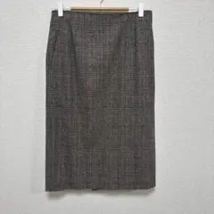 【美品】23区　サイズM チェック柄スカート 40