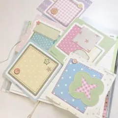 韓国作家 模造紙 ステッカー シール 背景 mering ⑨ - メルカリ
