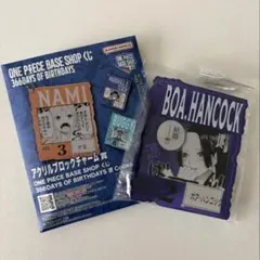 ワンピース ベース ショップ 一番くじ アクリルブロック ハンコック