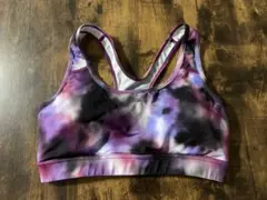 タイダイ柄 クロスバック ヨガブラ M