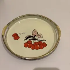 昭和レトロ　トレー 昭和レトロ】花柄 トレー 13.5×29.5×2 トレイ お盆 レトロポップ