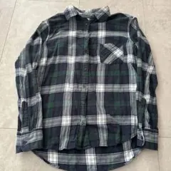 ユニクロ　ネルシャツ