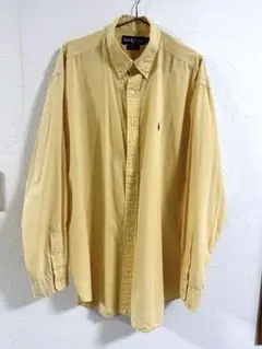 【Ralph Lauren 】BLAKE 長袖シャツ イエロー Lのサムネイル