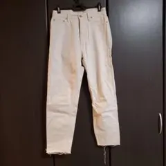 シティーショップ CITYSHOP ホワイト デニム パンツ ジーンズ 白 40のサムネイル