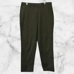 【UNIQLOユニクロ】ウルトラストレッチコンフォートパンツ ダークグリーンM