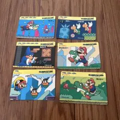 トップサン　スーパーマリオワールド　カード6枚セット