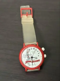 昭和レトロ ルーニーテューンズ バックスバニー 手巻き腕時計(ジャンク