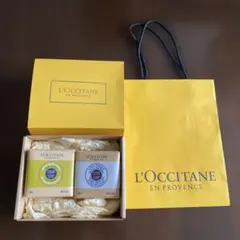 L'OCCITANE シアバターソープ 2個セット ギフトボックス