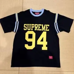 k*u様 Supreme ベロア フットボールシャツ - メルカリ