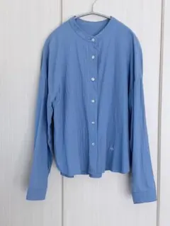 極美品☆クールカレアンLUIS MARIバックロゴカットソー グレー F 