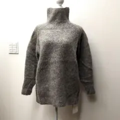 ジャーナルスタンダード レリューム　モヘヤコン アゼ オーバータートル　グレー