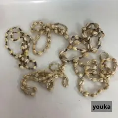 貝殻 シェル ネックレス 5点セット 南国風 ハワイアン系 デザイン