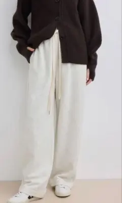 あやまま様用 ダブルコードスウェットパンツ ベージュ Pauline Bleu