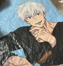 呪術廻戦 セガラッキーくじ Fun！Fun！E賞 ダイカットクッション 五条悟