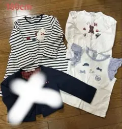 GWお値下げ中　familiar キッズ服 3点セット 100cm