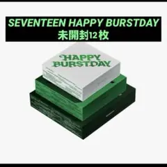 最終値下げ⚠️SEVENTEEN HAPPY BURSTDAY 未開封 12枚