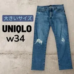 UNIQLO ユニクロ スリムフィットジーンズ w34