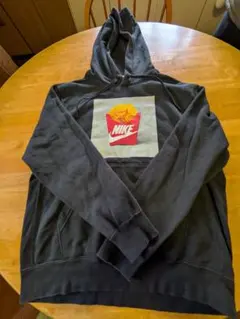 NIKE フライドポテトプリント パーカー Lサイズ