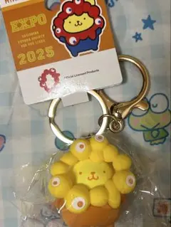 新大阪 大阪万博 ミャクミャク ポムポムプリン サンリオ キーホルダー